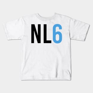 Nicholas Latifi 6 - Driver Initials and Number Kids T-Shirt